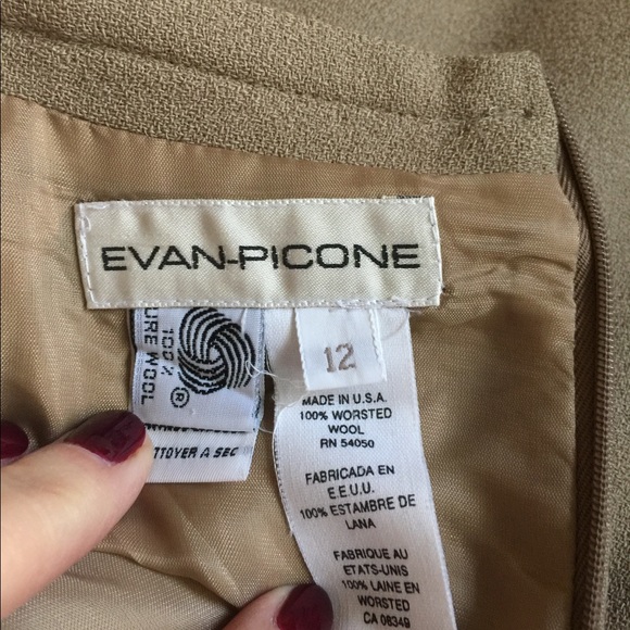 CLOSET CLEAR OUT Vtg EVAN-PICONE skirt - Picture 4 of 7